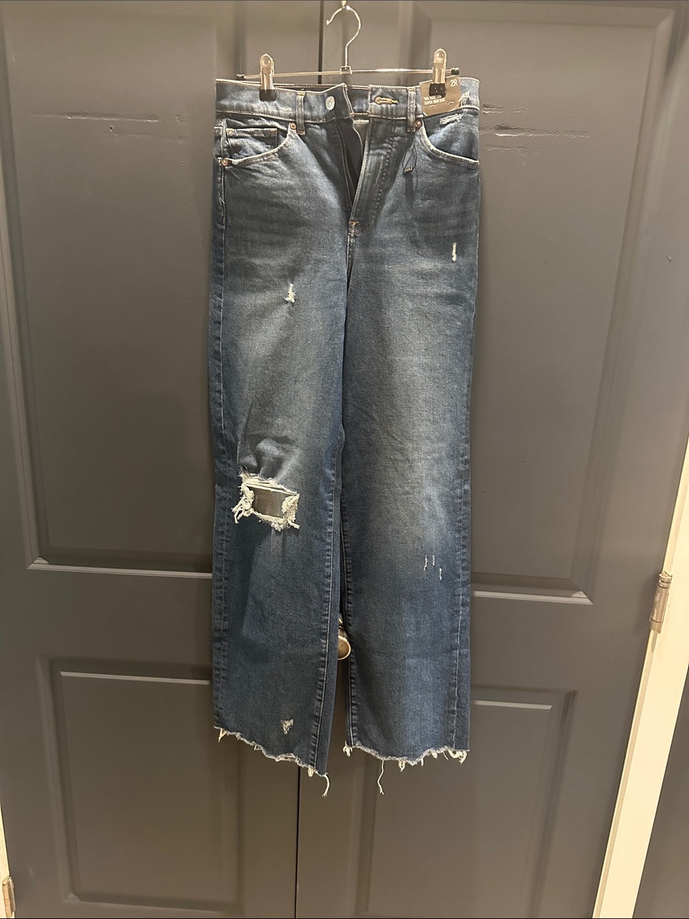 Express blue jeans 90’s wide leg. New with tags. 2r. 30 inseam